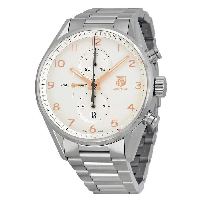 Tag Heuer Men's CAR2012.BA0796 Carrera Chronograph Automatic Stainless Steel Watch