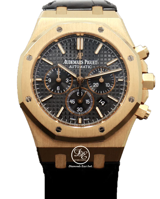 Audemars Piguet Royal Oak Chronograph 41mm 18K Rose Gold 26320or.oo.d002cr.01 BOX/PAPER