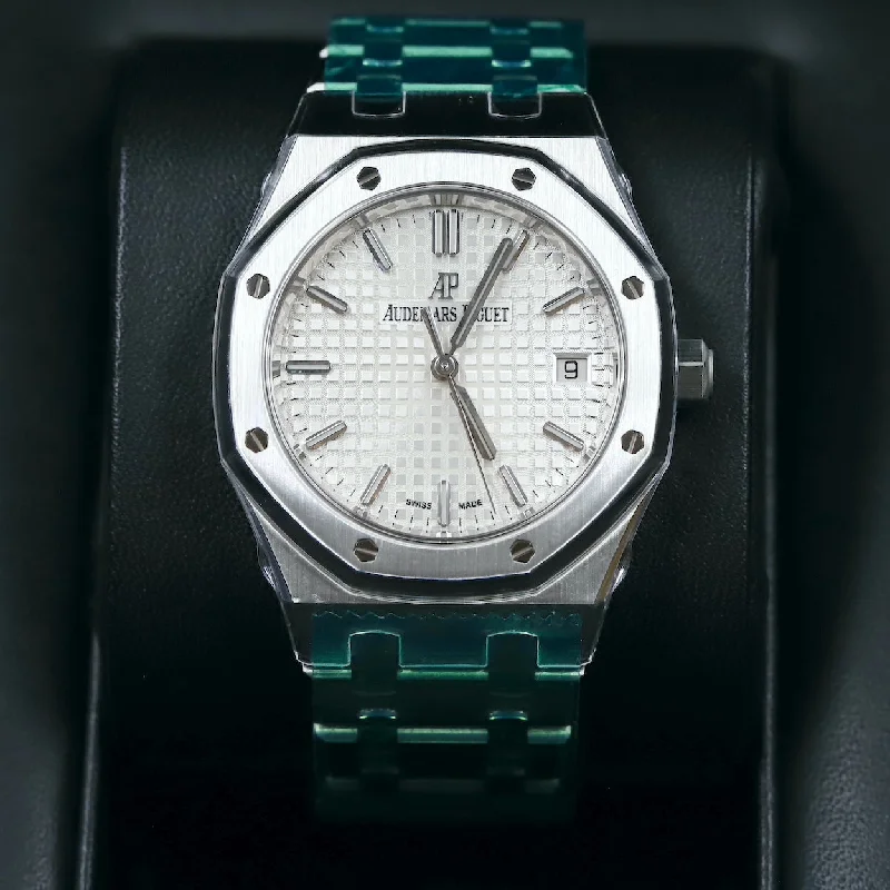 Audemars Piguet<br>77350ST Royal Oak 34mm White Dial