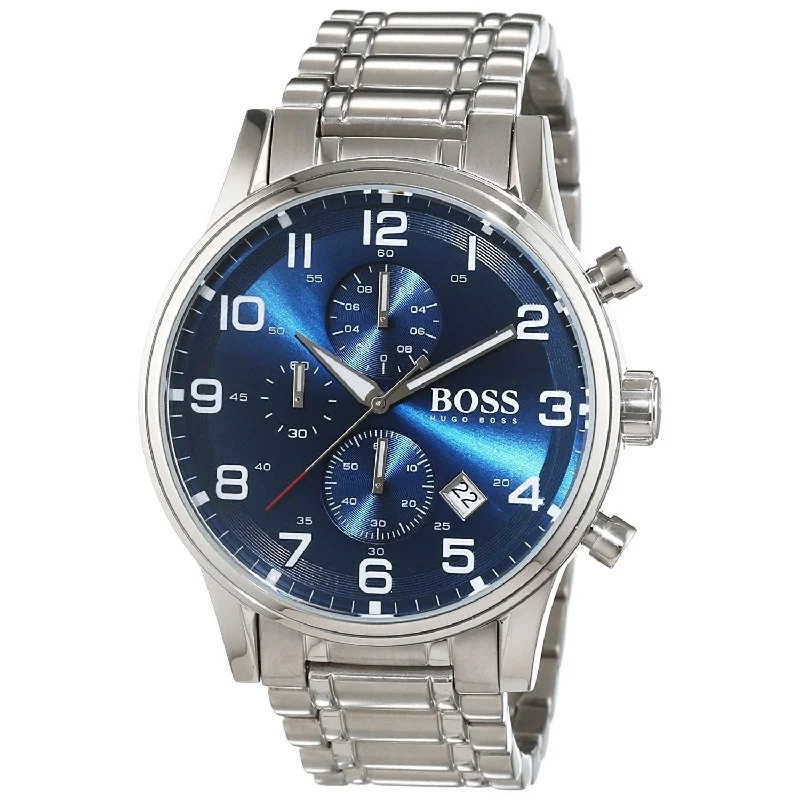 Hugo Boss Men's 1513183 Aeroliner Chronograph Stainless Steel Watch