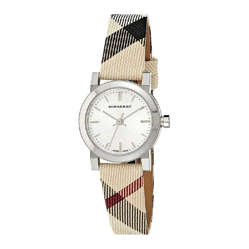 Burberry Ladies Watch The City Haymarket 26mm Check BU9222