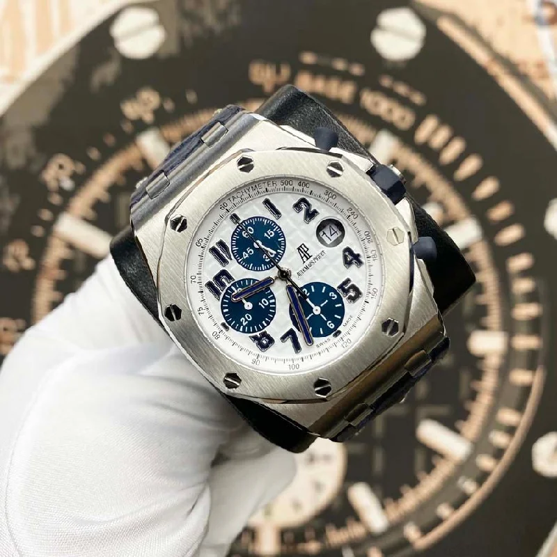 Audemars Piguet Royal Oak Offshore Chronograph 42mm 26020ST White Dial Pre-Owned