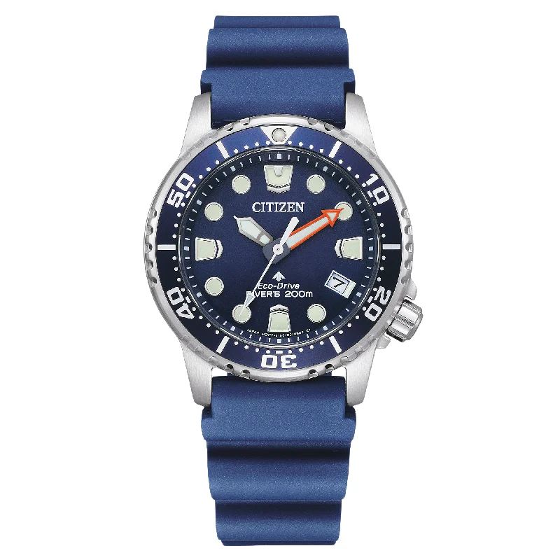 Citizen Unisex Watch Eco-Drive Marine Promaster Navy Blue EO2021-05L