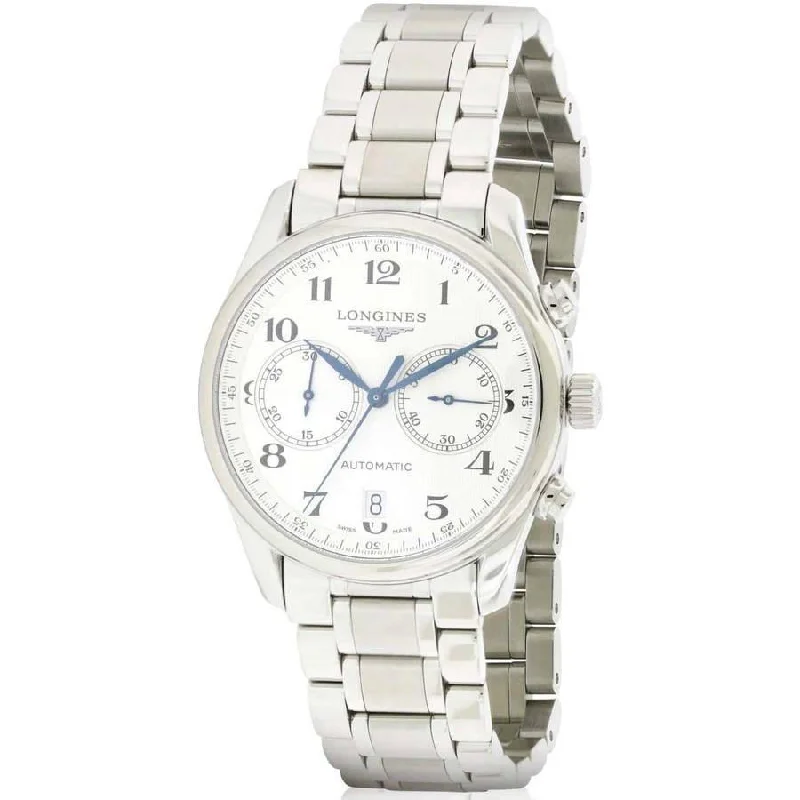 Longines Men's L26294786 Master Collection Chronograph Automatic Stainless Steel Watch