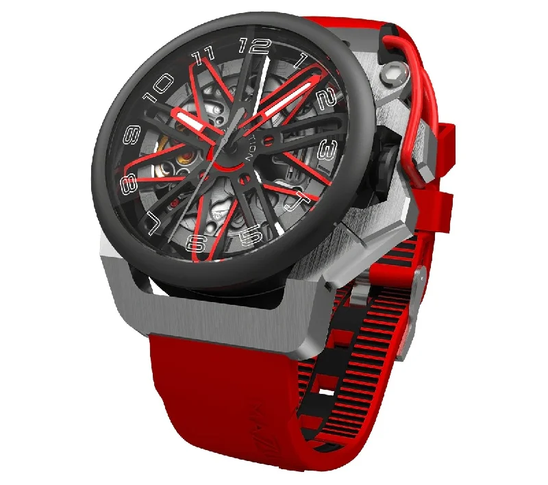 Mazzucato Watch Automatic RIM GT Red GT2-RD