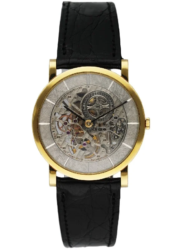 Audemars Piguet 5214 18K Yellow Gold Skeleton Dial Vintage Men's Watch