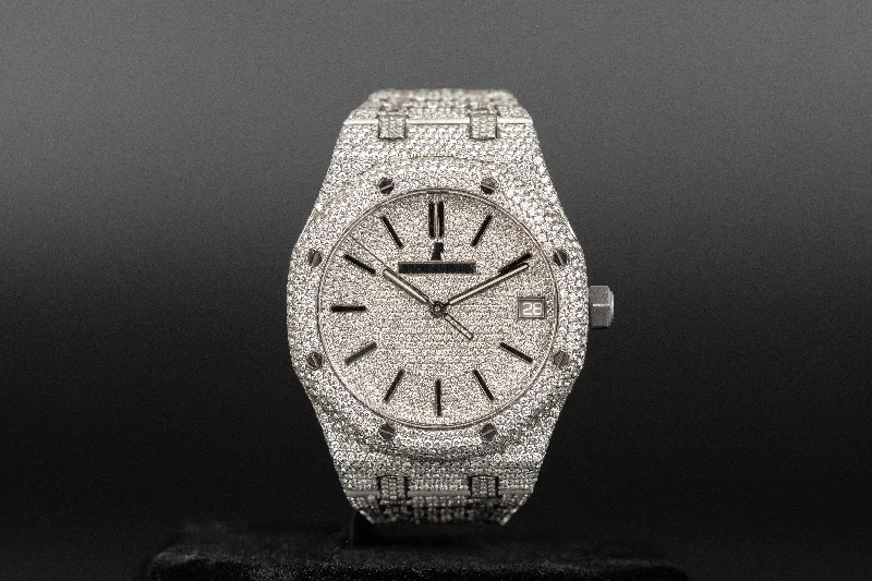 Audemars Piguet<br>15500ST Royal Oak Custom Diamond