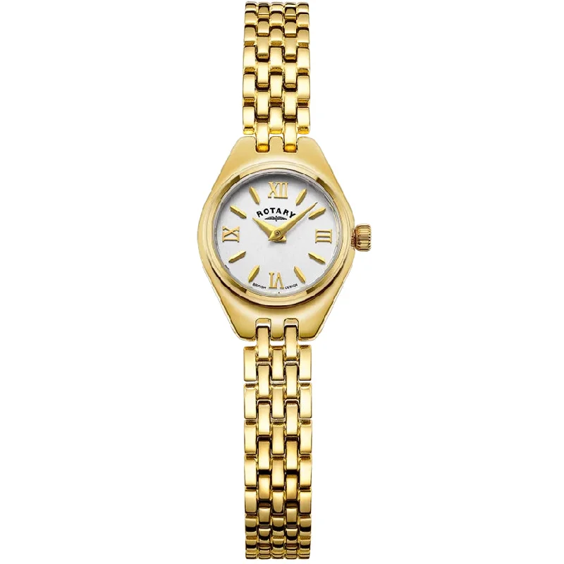 Rotary Balmoral Ladies Gold Watch LBO5128/70