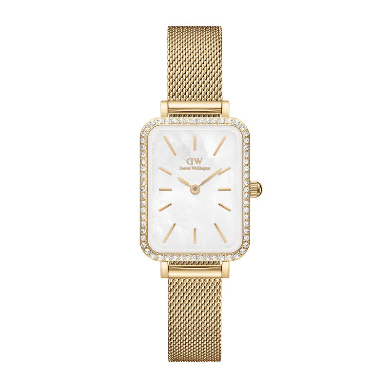 Daniel Wellington Quadro Ladies White Watch DW00100668