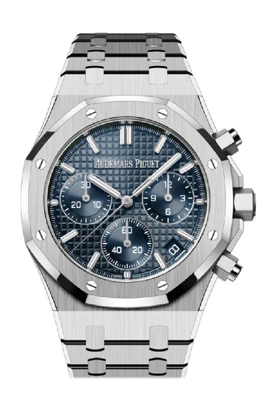 Audemars Piguet Royal Oak 41 Blue Dial 50th Anniversary Stainless Steel 26240ST.OO.1320ST.01 DCM