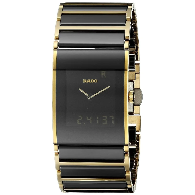 Rado Men's R20799152 Integral Analog-Digital Two-Tone Stainless steel and Ceramic Watch