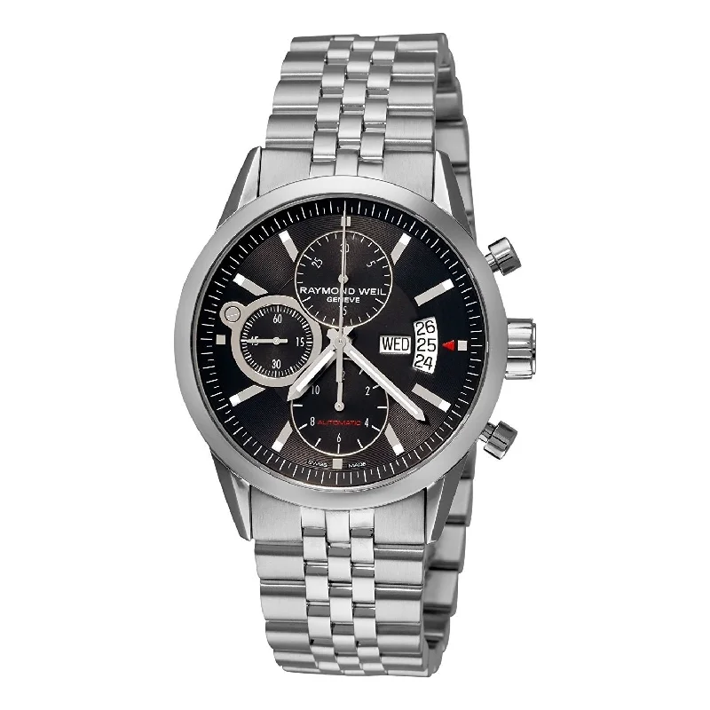 Raymond Weil Men's 7730-ST-20001 Freelancer Chronograph Automatic Stainless Steel Watch