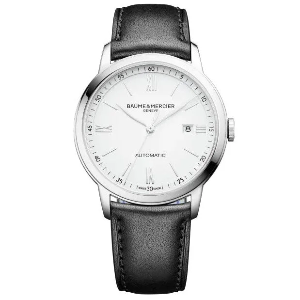 Baume & Mercier Men's Black Classima Watch 10332