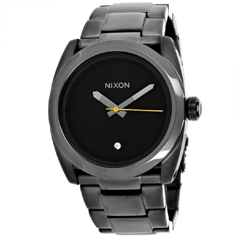 Nixon Men's A507-131 Kingpin Black Stainless Steel Watch