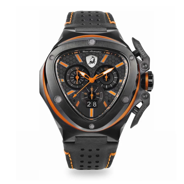 Tonino Lamborghini Spyder X Chronograph Orange Black PVD T9XB