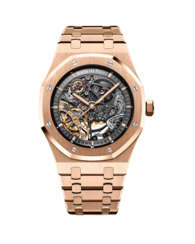 Audemars Piguet Royal Oak Double Balance Wheel Openworked 15407OR.OO.1220OR.01 BOX & Papers