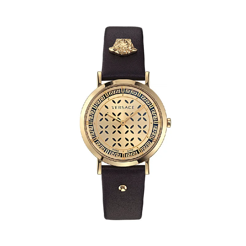 Versace New Generation Ladies Champagne Watch VE3M01023