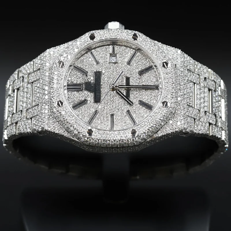 Audemars Piguet<br>15400ST Royal Oak Custom Diamond