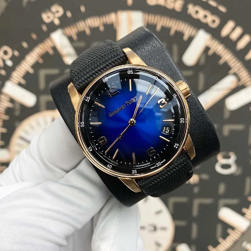 Audemars Piguet Code 11.59 Selfwinding 41mm 15210OR.OO.A002KB.03 Smoked Blue Dial Pre-Owned