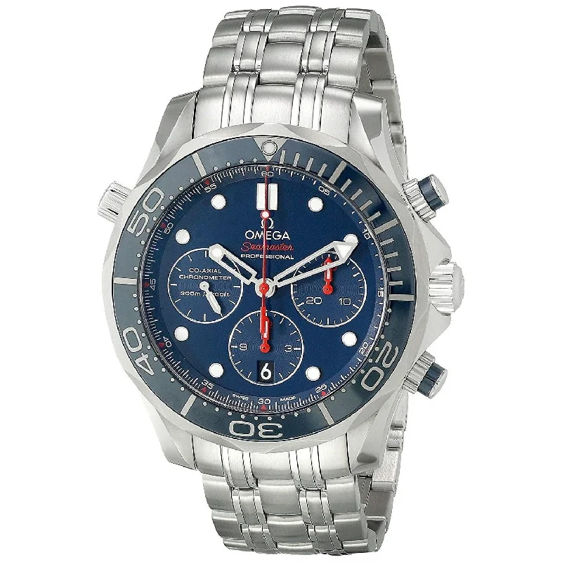 Omega Men's 212.30.44.50.03.001 Seamaster Chronometer Chronograph Automatic Stainless Steel Watch