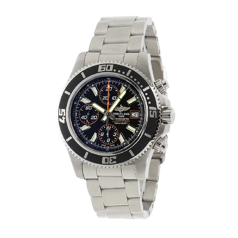 Breitling Men's A1334102-BA85-162A Superocean II 44 Chronograph Automatic Stainless Steel Watch