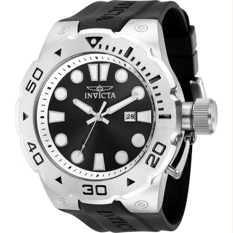 Invicta Men's 36996 Pro Diver Black Stainless Steel Watch