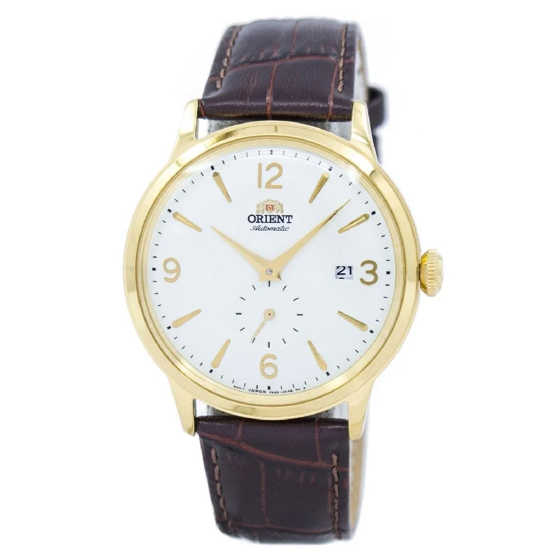 Orient Men's RA-AP0004S Classic Automatic Brown Leather Watch