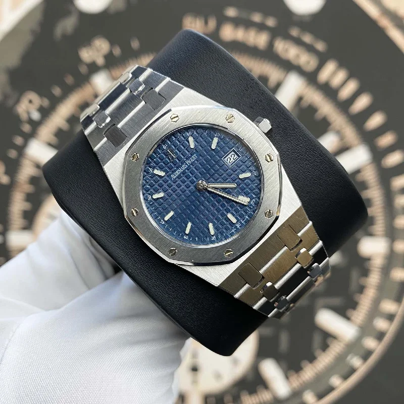 Audemars Piguet Royal Oak Quartz 33mm 56175ST Blue Dial Pre-Owned