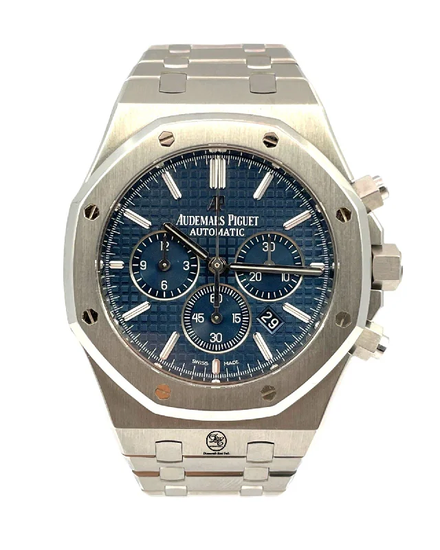 Audemars Piguet Royal Oak Chronograph 41mm Blue Dial Stainless 26320ST.OO.1220ST.03