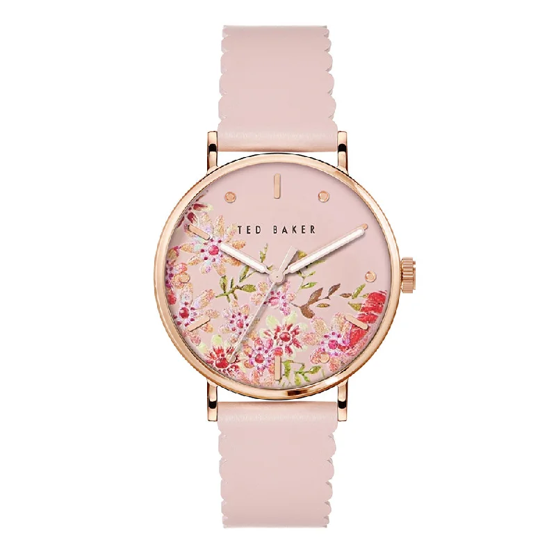 Ted Baker Phylipa Fashion Ladies Champagne Watch BKPPHS238