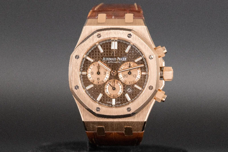 Audemars Piguet<br>26331OR Royal Oak Chronograph Chocolate Dial