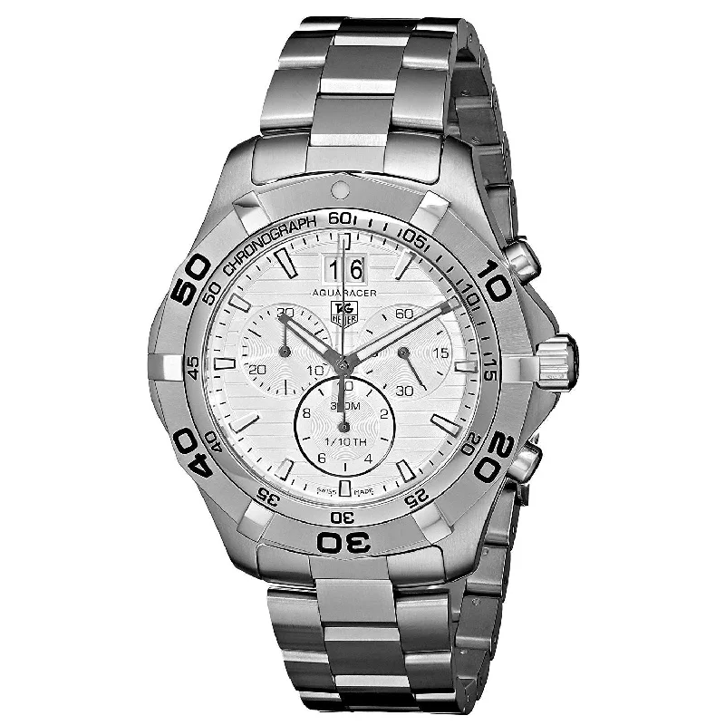 Tag Heuer Men's CAF101F.BA0821 Aquaracer Chronograph Stainless Steel Watch