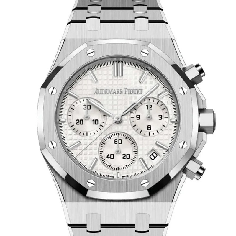 Audemars Piguet Royal Oak Chronograph 41mm White Dial 50th Anniversary 26240ST.OO.1320ST.03