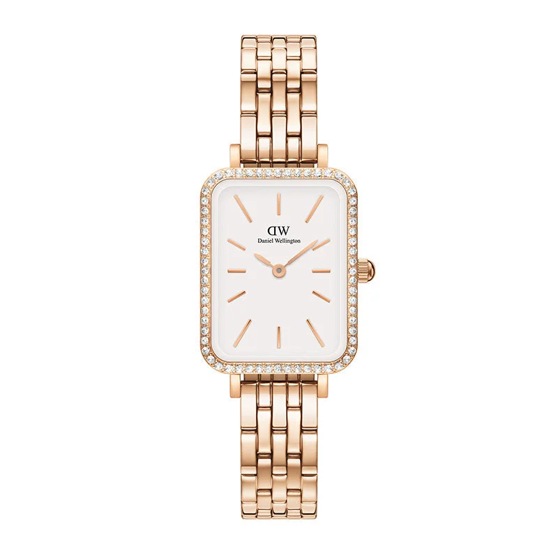 Daniel Wellington Quadro Ladies White Watch DW00100672