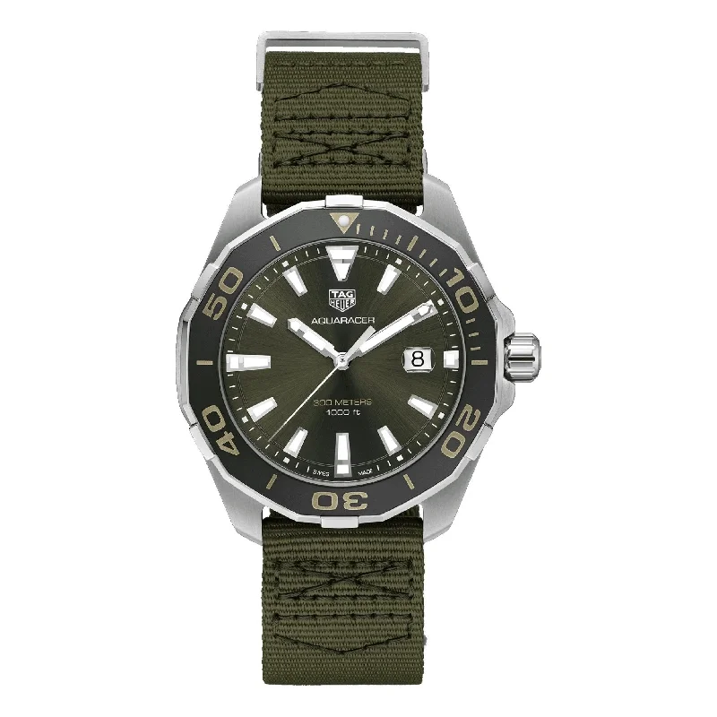 TAG Heuer Watch Aquaracer Khaki 43mm WAY101E.FC8222